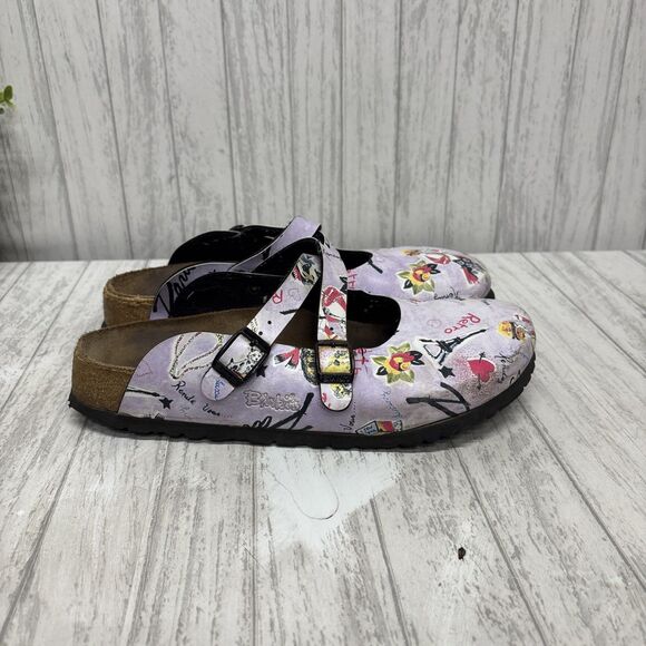 Womens Size 9 Birkis Clogs Retro - Picture 1 of 7